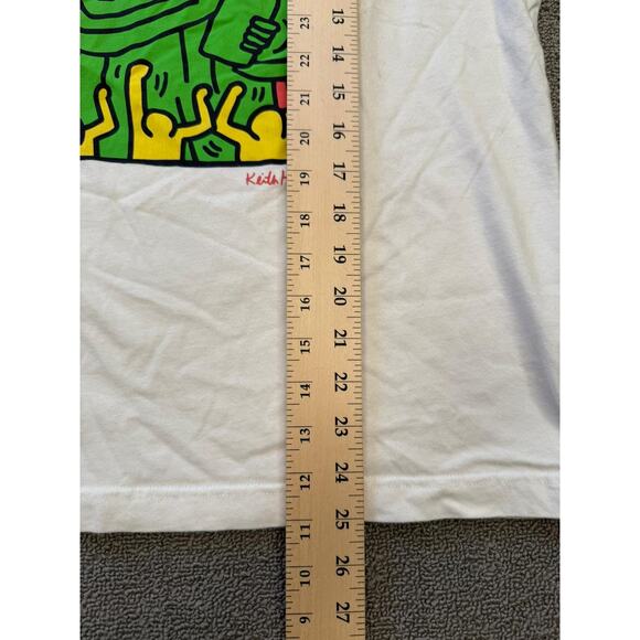 Uniqlo UT Keith Haring XS White Statue of Liberty Graphic Tee - Picture 7 of 12